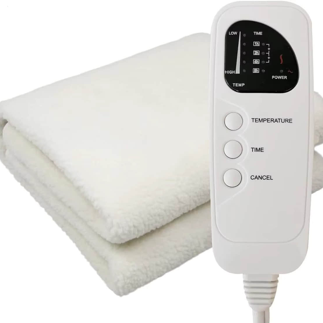 Electric Massage Table Warmer, Synthetic Wool Fleece,180*75cm